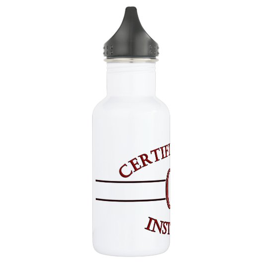 CFI LOGO RED CERTIFIFIFIFIED FLIGHT INSTRUCTOR TRINKFLASCHE (Links)
