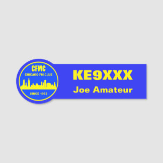 CFMC Call Sign & Name Abzeichen Namensschild