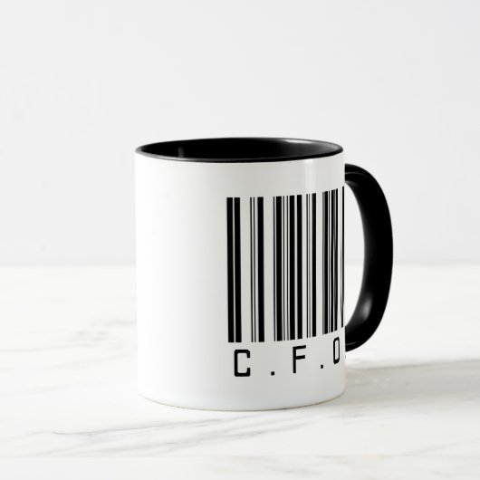 CFO Bar-Code Tasse (VorderseiteRechts)