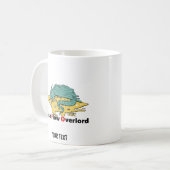 CFO Cartoon-Drache Kaffeetasse (Vorderseite Links)