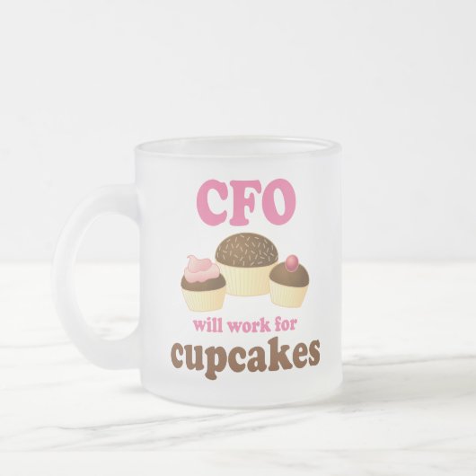 CFO HauptKämmerer-Geschenk Mattglastasse (Links)