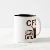 Cfo (lustiges) Geschenk Zweifarbige Tasse (VorderseiteRechts)
