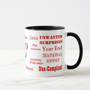 CFO Swear Words! - Rude CFO-Tasse Tasse
