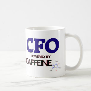 Cfo trieb durch Koffein an Kaffeetasse