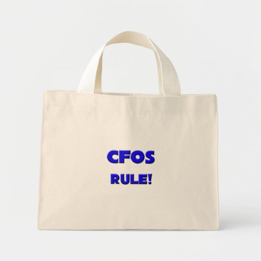 Cfos Regel! Mini Stoffbeutel (Vorne)