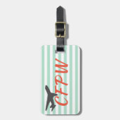 CFPW Gepäckanhänger (Vorderseite vertikal)