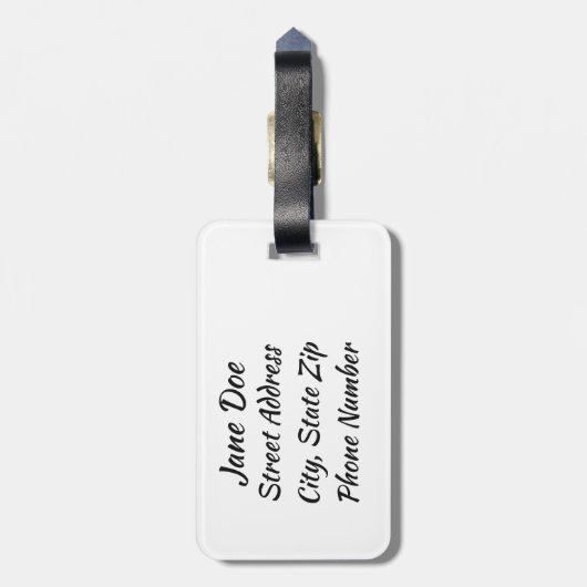 CFPW Gepäckanhänger (Rückseite vertikal)