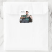 CFTCC-Aufkleber Quadratischer Aufkleber (Tasche)