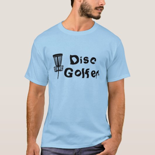 CG-Disc-Golfspieler T-Shirt (Vorderseite)