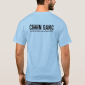 CG-Disc-Golfspieler T-Shirt (Rückseite)