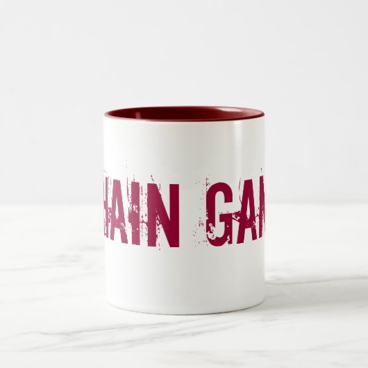 CG-Kaffee-Tasse Zweifarbige Tasse (Mittel)