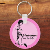 CG Lady Destroyer Schlüsselanhänger (Vorderseite)