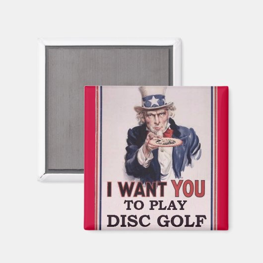 CG Uncle Sam Magnet (Vorderseite/Rückseite)
