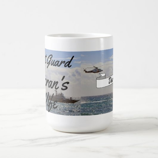CG-Veteran-Ehefrau Kaffeetasse (Mittel)