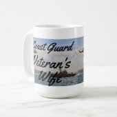 CG-Veteran-Ehefrau Kaffeetasse (Vorderseite Links)