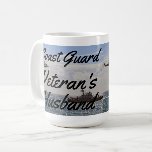 CG Veterans Mann Kaffeetasse (Vorderseite Links)