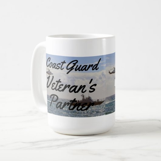 CG Veterans Partner Kaffeetasse (Vorderseite Links)