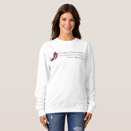 CG-Women's Crewneck Sweatshirt (Vorne ganz)