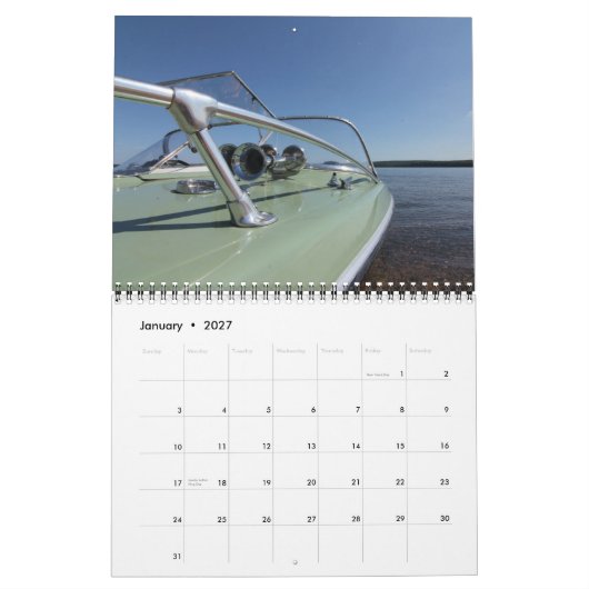 CGOAMN Classic Glastron Calendar 2013 Kalender (Jan 2027)