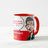 Cgt-Becher rot Start in retraire von Michel Tasse (VorderseiteRechts)