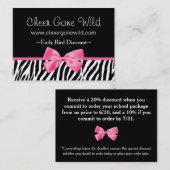 CgwTempkupon earlybird Rabattkarte (Vorne/Hinten)