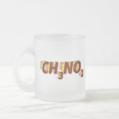 CH3NO2 - Nitro Mattglastasse (Links)