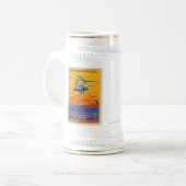 CH-46 Abschied Stein Bierglas (Vorderseite Links)