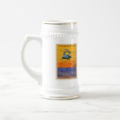 CH-46 Abschied Stein Bierglas (Links)