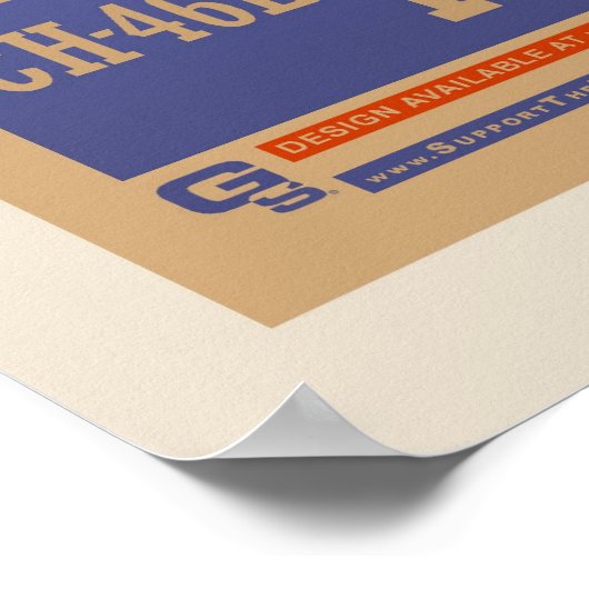 CH-46 Farewell Poster (Ecke)