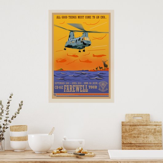 CH-46 Farewell Poster (Küche)