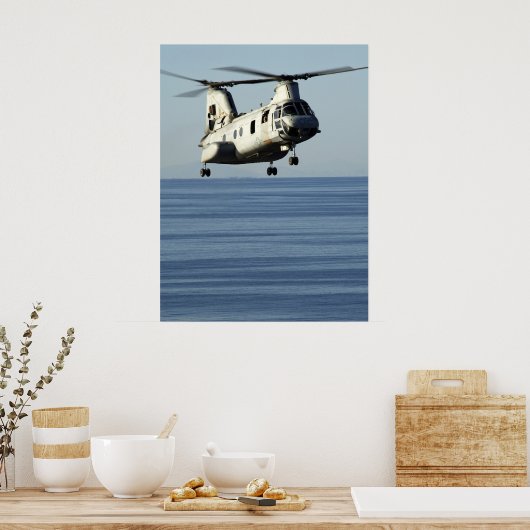 CH-46 Seeknight Poster (Küche)