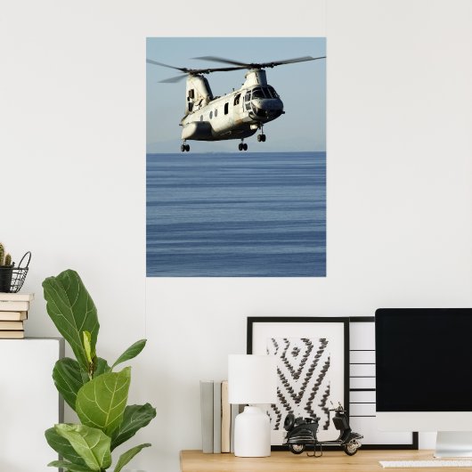 CH-46 Seeknight Poster (Heimbüro)