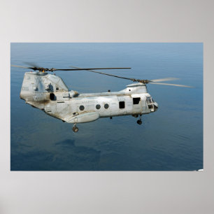 CH-46 Seeknight Poster