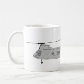 CH-46E Frachthubschrauber Kaffeetasse (Links)