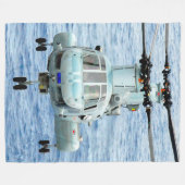 CH-46E MEERESKNIGHT FLEECEDECKE (Vorderseite (Horizontal))