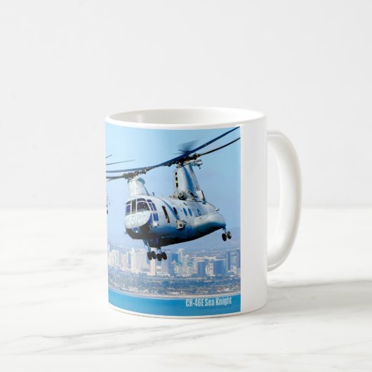CH-46E MEERESKNIGHT KAFFEETASSE (VorderseiteRechts)