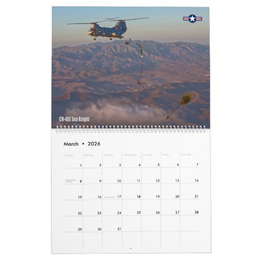 CH-46E MEERESKNIGHT KALENDER (Mär 2026)