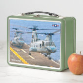 CH-46E MEERESKNIGHT METALL BROTDOSE (Beispiel)