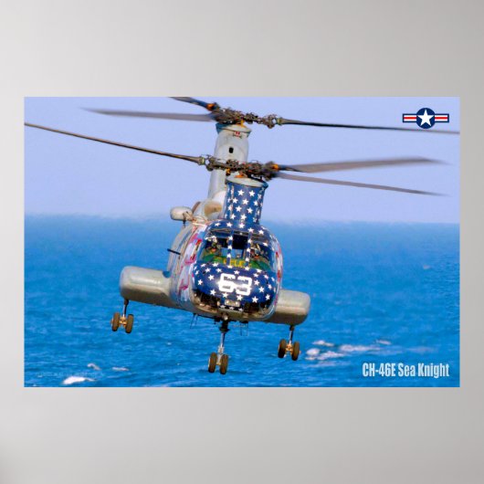 CH-46E MEERESKNIGHT POSTER (Vorne)
