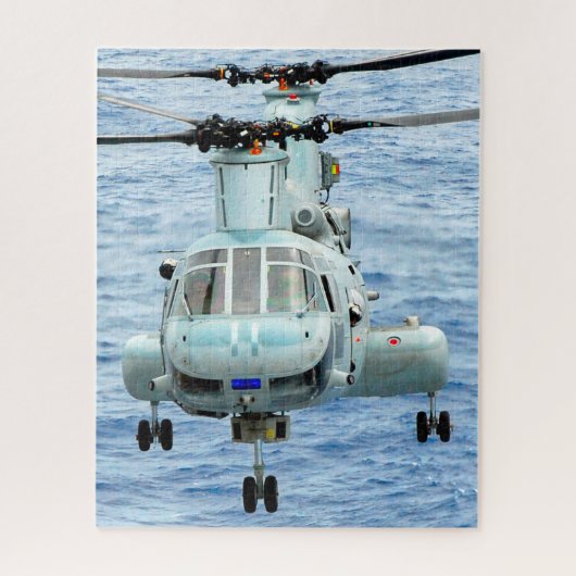 CH-46E-MEERESNACHT (16x20 INCH) Puzzle (Vertikal)