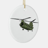 CH-47 China Keramik Ornament (Rechts)