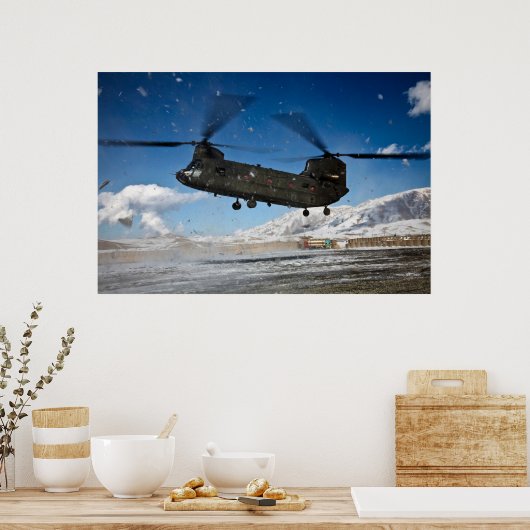 CH-47 China Poster (Küche)