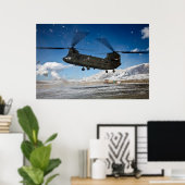CH-47 China Poster (Heimbüro)