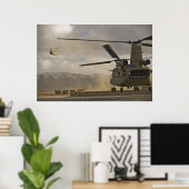CH-47 China Poster (Heimbüro)