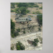 CH-47 Chinook Hubschrauber Poster (Vorne)