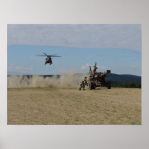 CH-47 Chinook Hubschrauber Poster