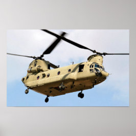 CH-47 Chinook Hubschrauber Poster