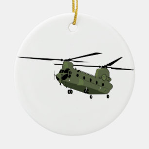 CH-47 Chinook Keramik Ornament