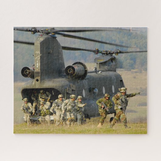 CH-47D CHINOOK (16x20 INCH) Puzzle (Horizontal)