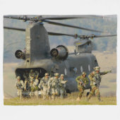 CH-47D CHINOOK FLEECEDECKE (Vorderseite (Horizontal))